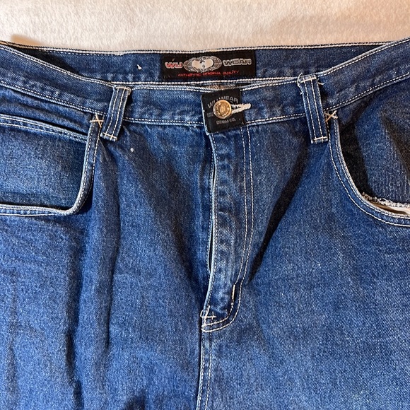 Mens size 38x32 Wu wear jeans (021) - Picture 2 of 5
